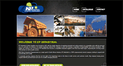 Desktop Screenshot of kpindustrial.co.za